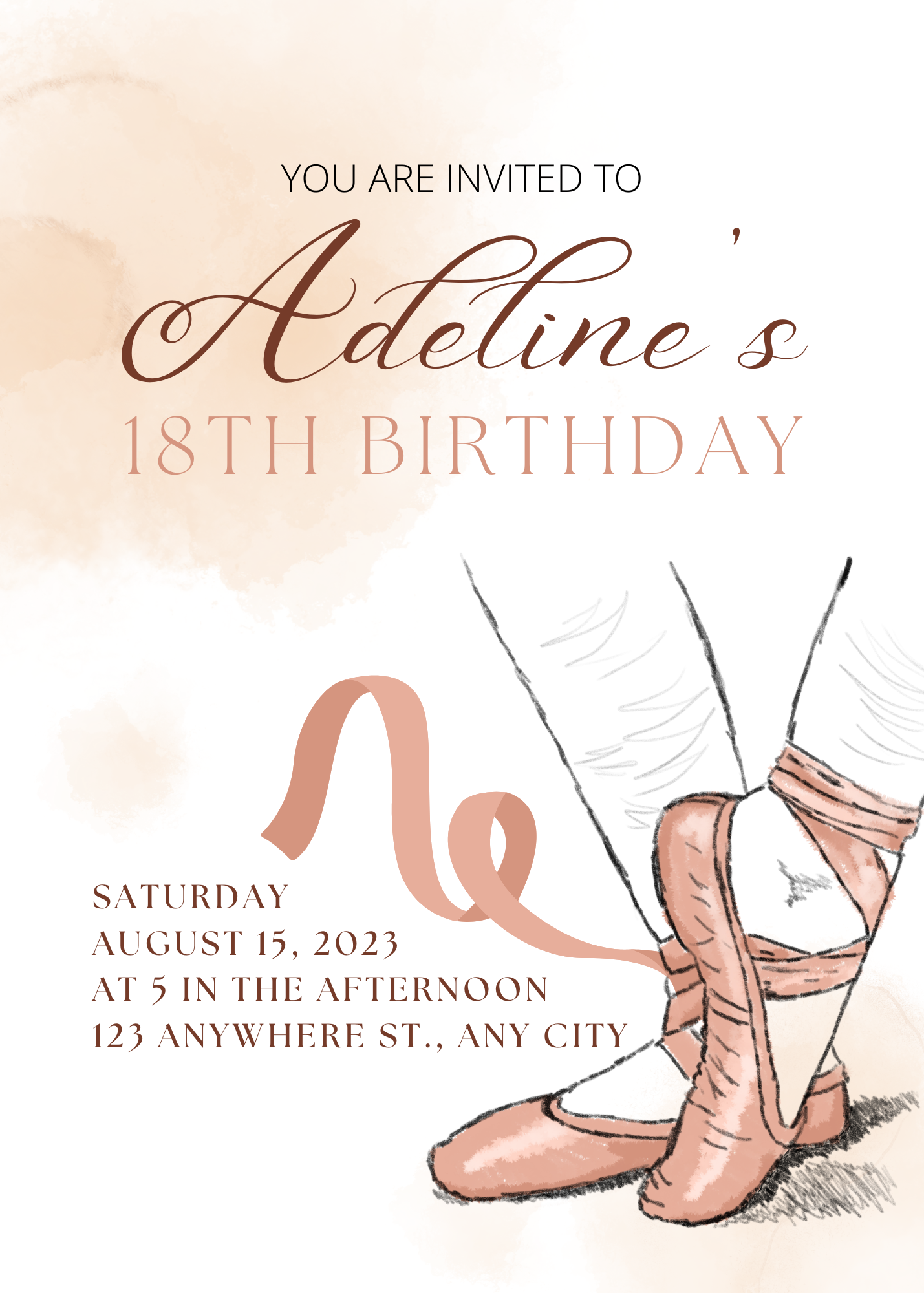 Ballet Invitation (Coming Soon)