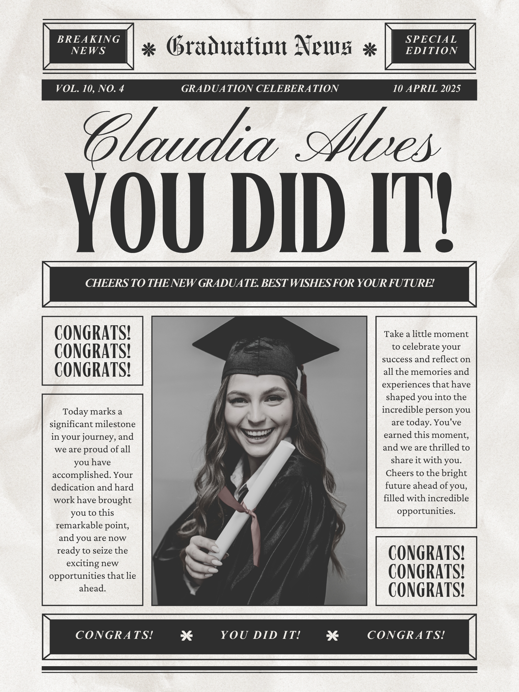 Grad News (Coming Soon)