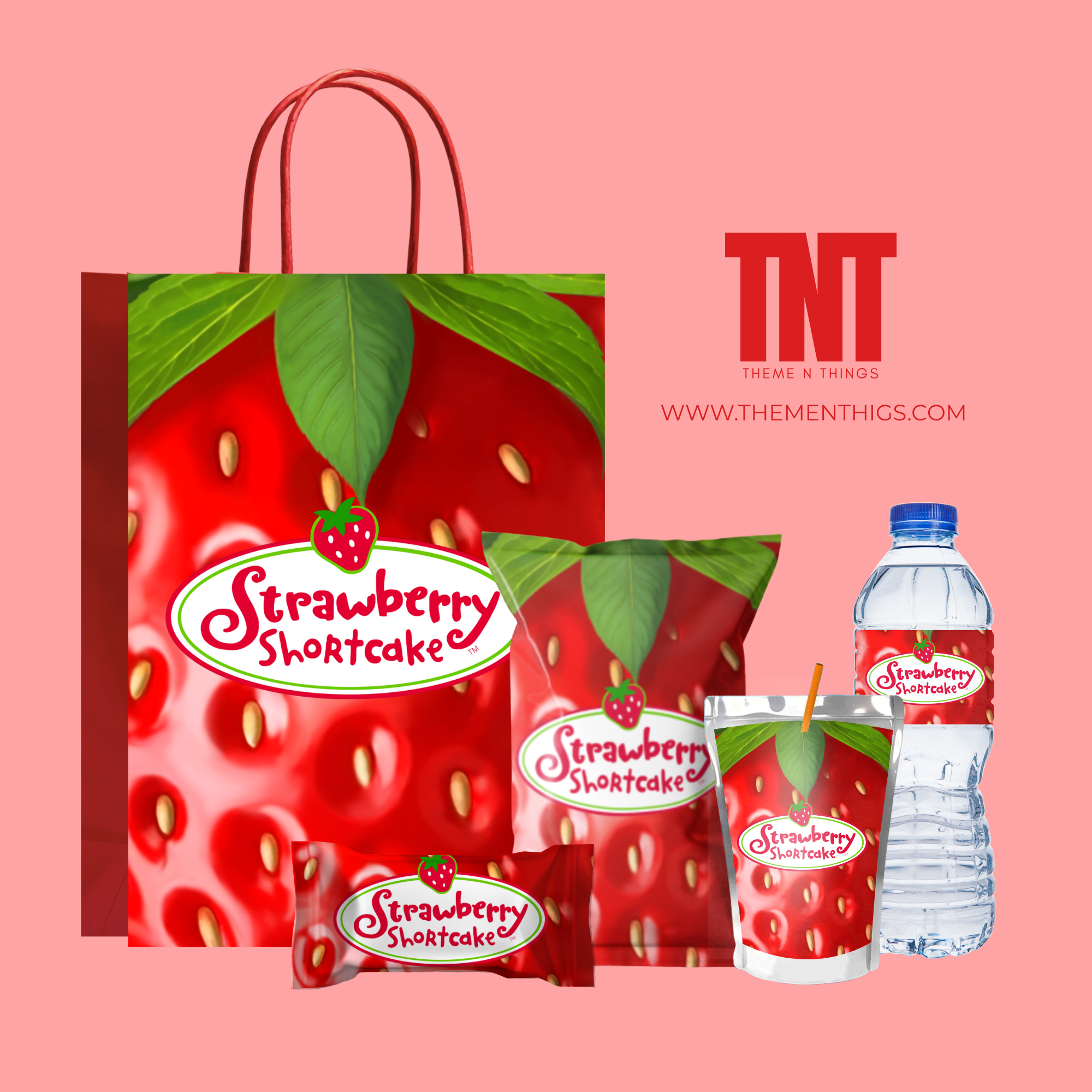 Strawberry Shortcake (Red) Digital Bundle